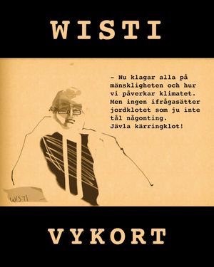 Wisti - vykort | 1:a upplagan