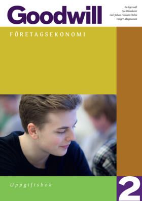 Goodwill Företagsekonomi 2 Uppgiftsbok inkl. cd | 0:e upplagan