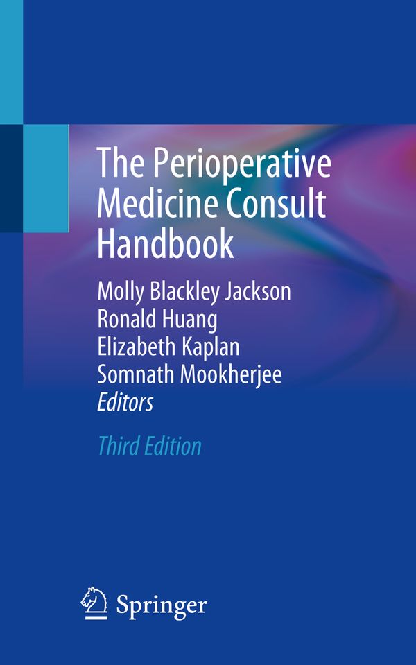 The Perioperative Medicine Consult Handbook | 3:e upplagan