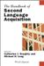 The Handbook of Second Language Acquisition