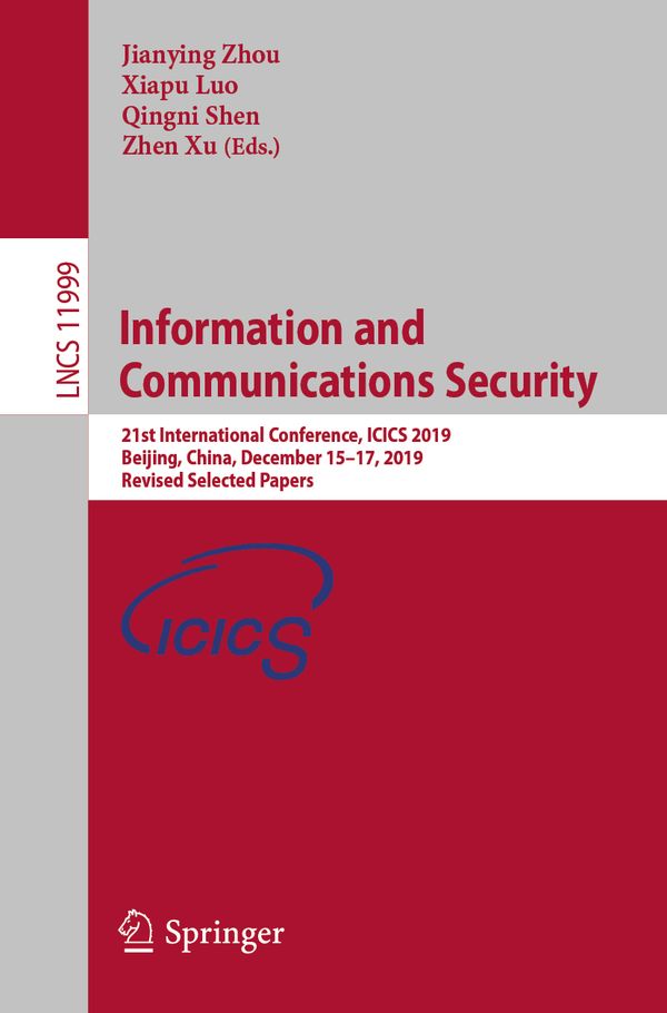 Information and Communications Security | 1:a upplagan
