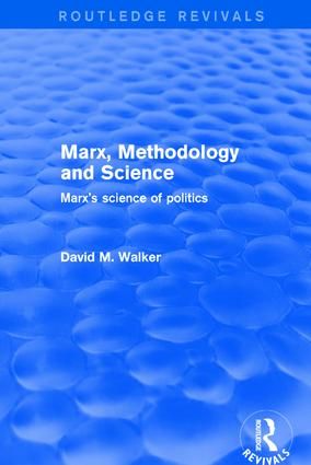 Revival: Marx, Methodology and Science (2001) | 1:a upplagan