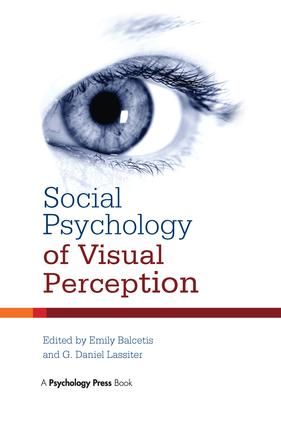 Social Psychology of Visual Perception | 1:a upplagan