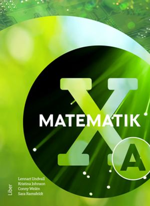 Matematik X A-boken | 1:a upplagan