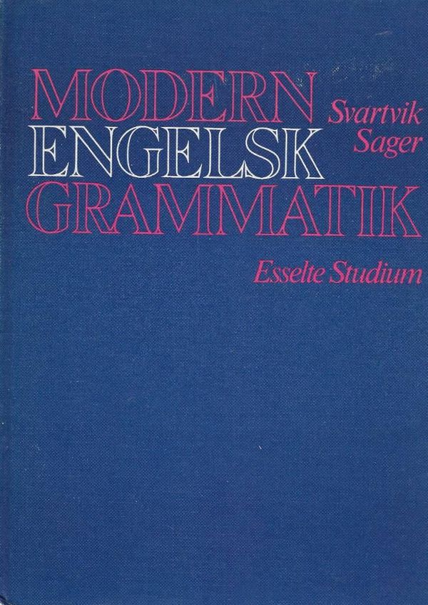 Modern engelsk grammatik | 2:a upplagan