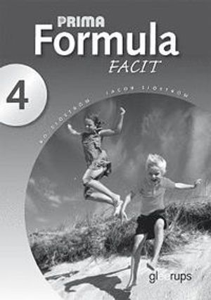 Prima Formula 4 Facit 5-pack 1:a uppl | 1:a upplagan