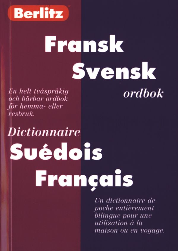 Fransk-Svensk/Svensk-Fransk fickordbok | 0:e upplagan