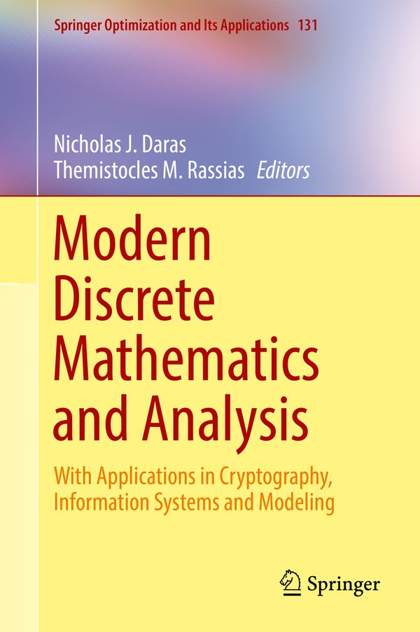 Modern Discrete Mathematics and Analysis | 1:a upplagan