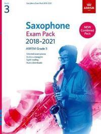 Saxophone Exam Pack 2018-2021, ABRSM Grade 3