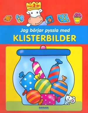 Jag börjar pyssla med klisterbilder