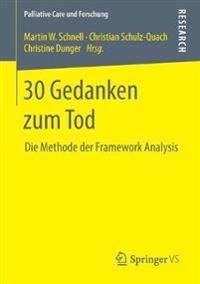 30 Gedanken zum Tod | 1:a upplagan