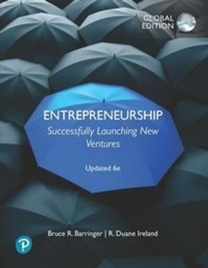 Entrepreneurship: Successfully Launching New Ventures, Updated 6e, Global Edition | 6:e upplagan