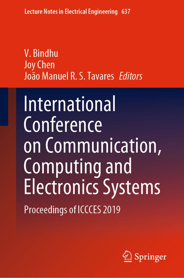 International Conference on Communication, Computing and Electronics Systems | 1:a upplagan
