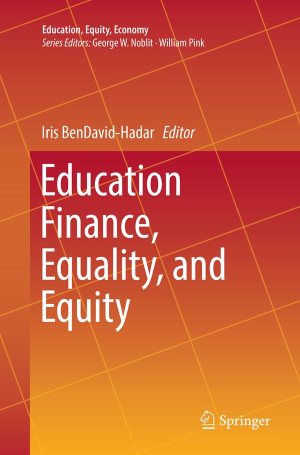 Education Finance, Equality, and Equity | 1:a upplagan