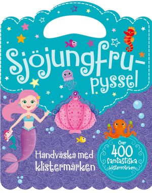 Sjöjungfrupyssel : handväska med klistermärken