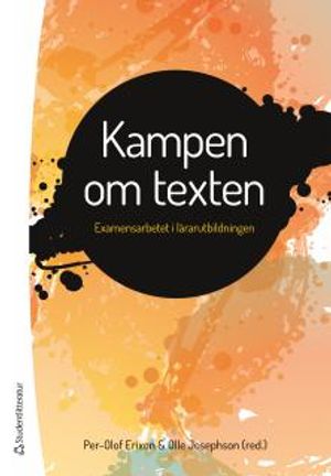 Kampen om texten | 1:a upplagan