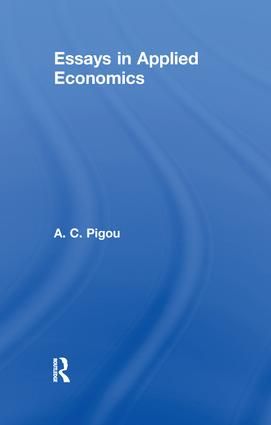 Essays in Applied Economics | 1:a upplagan
