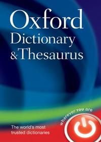 Oxford dictionary and thesaurus | 0:e upplagan
