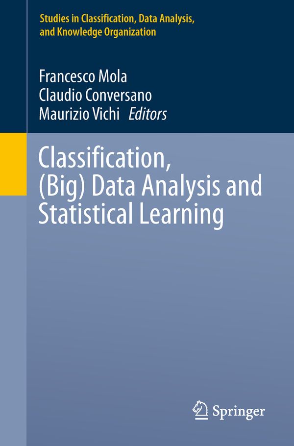 Classification, (Big) Data Analysis and Statistical Learning | 1:a upplagan
