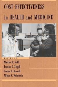 Cost-Effectiveness in Health and Medicine | 0:e upplagan