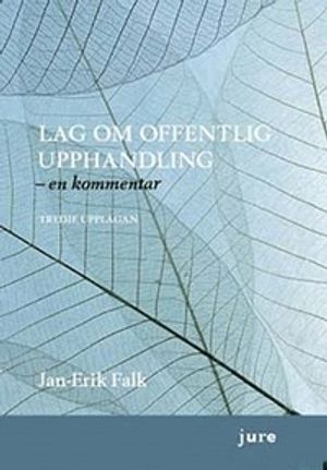 Lag om offentlig upphandling | 4:e upplagan