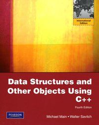 Data Structures and Other Objects Using C++