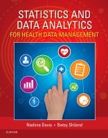Statistics & data analytics for health data management | 0:e upplagan