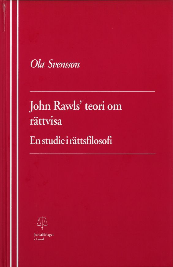 John Rawls' teori om rättvisa | 0:e upplagan