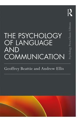 The Psychology of Language and Communication | 1:a upplagan