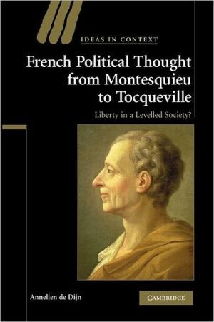 French Political Thought from Montesquieu to Tocqueville