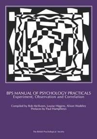Bps manual of psychology practicals - experiment, observation and correlati | 0:e upplagan