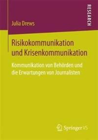 Risikokommunikation und Krisenkommunikation | 1:a upplagan