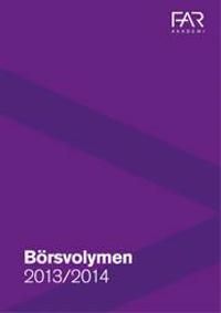 Börsvolym 2013/2014 | 0:e upplagan