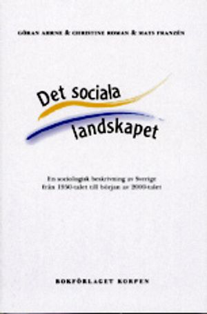 Det sociala landskapet : en sociologisk beskrivning av Sverige från 1950-talet till början av 2000-talet | 4:e upplagan