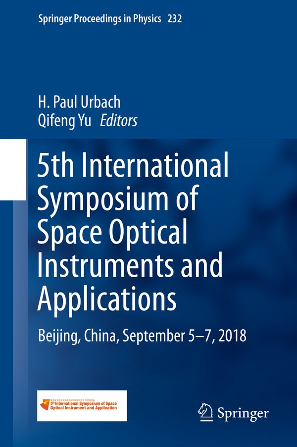 5th International Symposium of Space Optical Instruments and Applications | 1:a upplagan