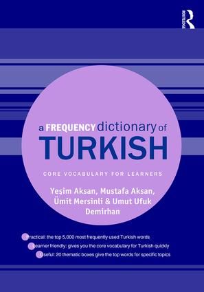 A Frequency Dictionary of Turkish | 0:e upplagan