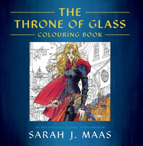 The Throne of Glass Colouring Book | 0:e upplagan