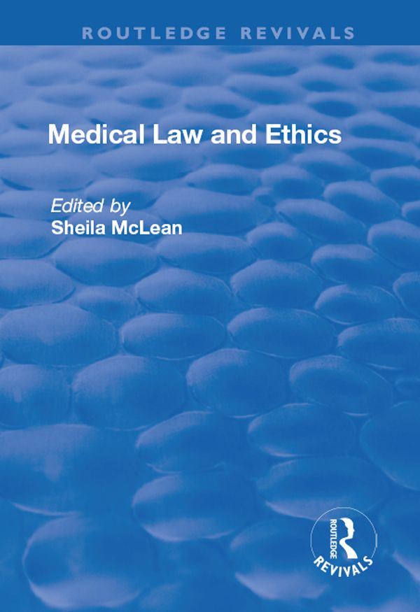 Medical Law and Ethics | 1:a upplagan