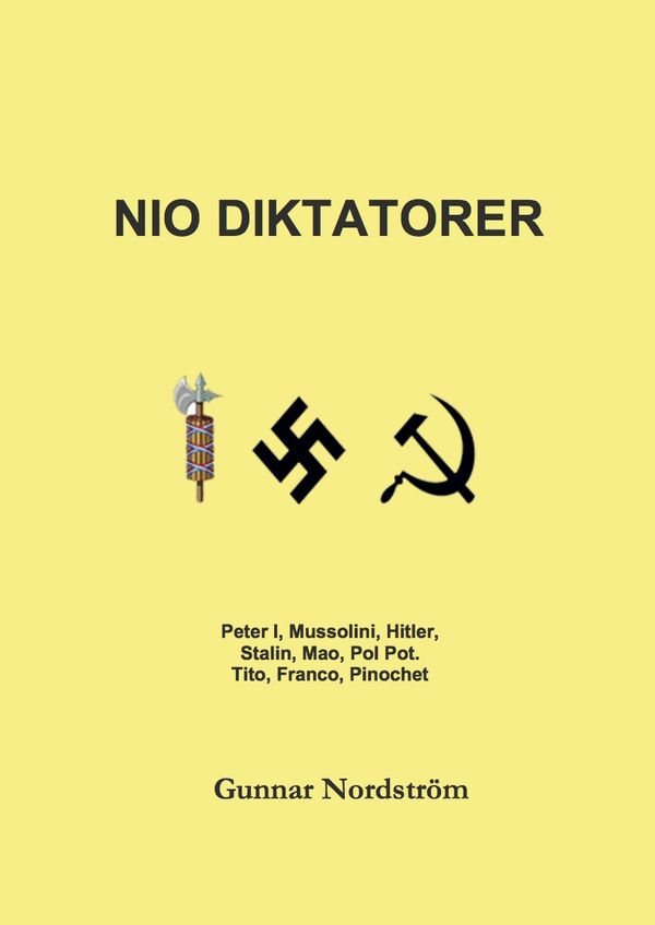 Nio diktatorer | 1:a upplagan