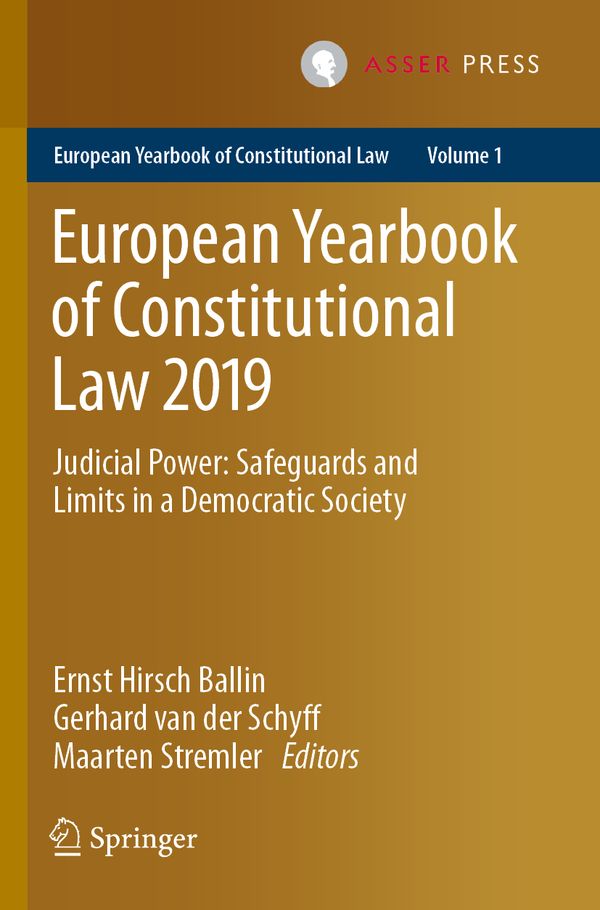 European Yearbook of Constitutional Law 2019 | 1:a upplagan