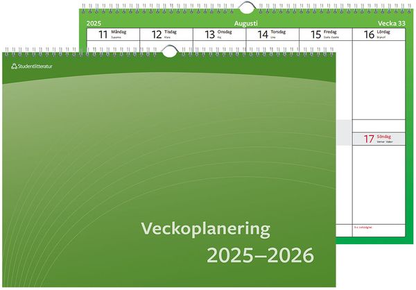 Veckoplanering 2025/2026 | 6:e upplagan