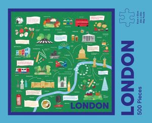 London Map Puzzle - 500-Piece Jigsaw Puzzle