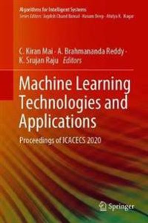 Machine Learning Technologies and Applications | 1:a upplagan