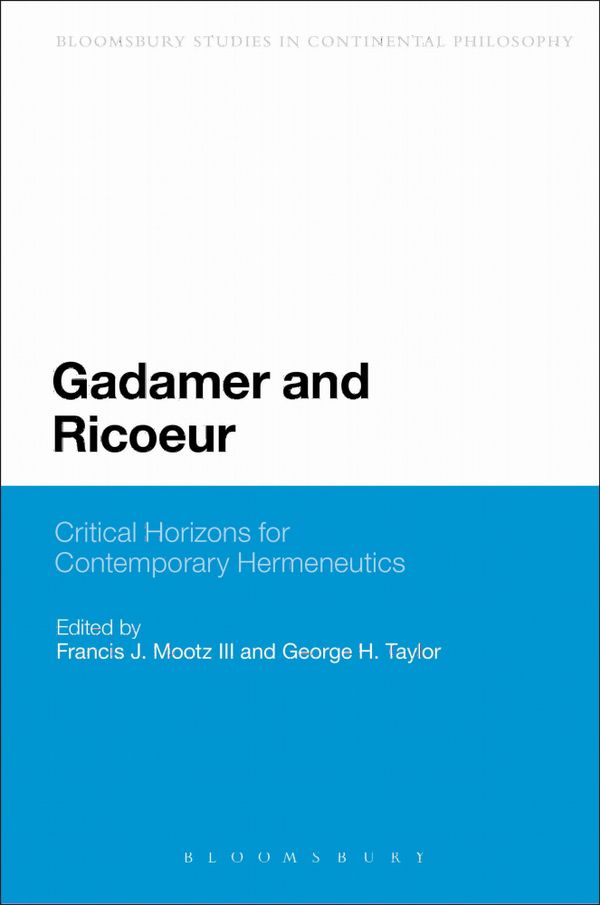 Gadamer and Ricoeur | 0:e upplagan