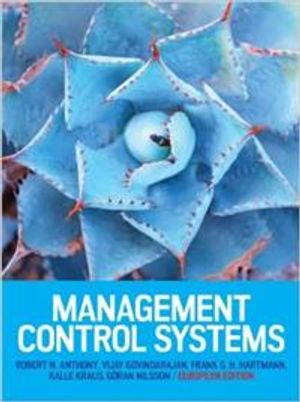 Management Control Systems | 1:a upplagan