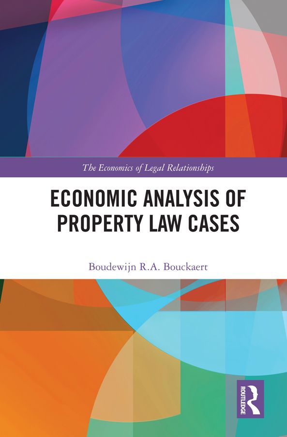 Economic Analysis of Property Law Cases | 1:a upplagan