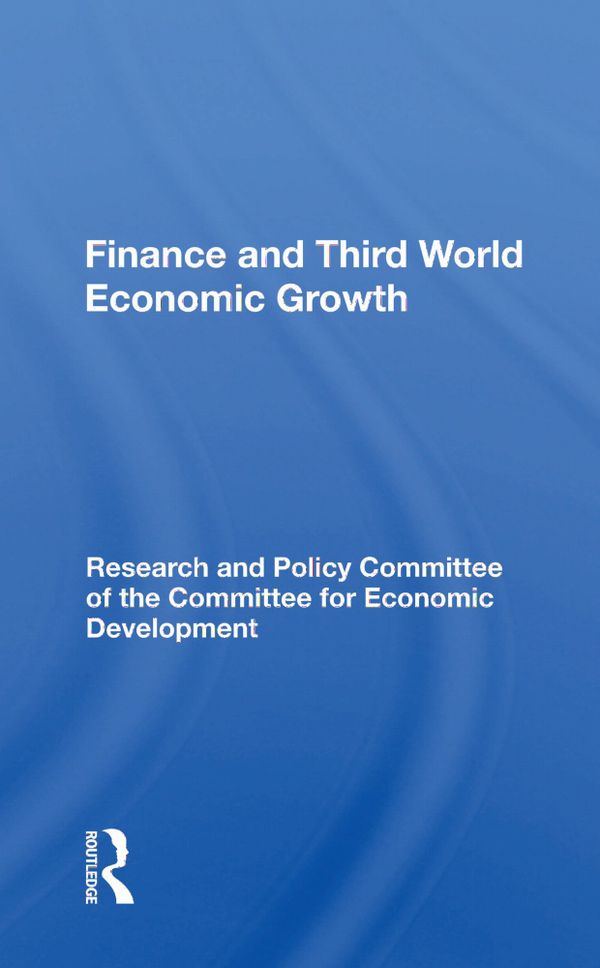 Finance And Third World Economic Growth | 1:a upplagan