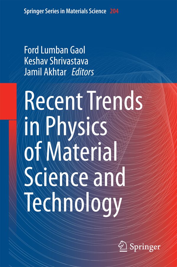 Recent Trends in Physics of Material Science and Technology | 1:a upplagan