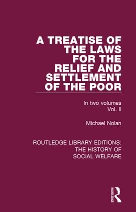 A Treatise of the Laws for the Relief and Settlement of the Poor | 1:a upplagan