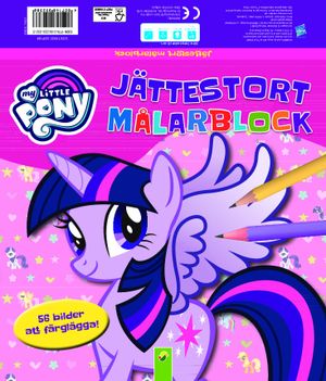 My little pony - jättestort målarblock